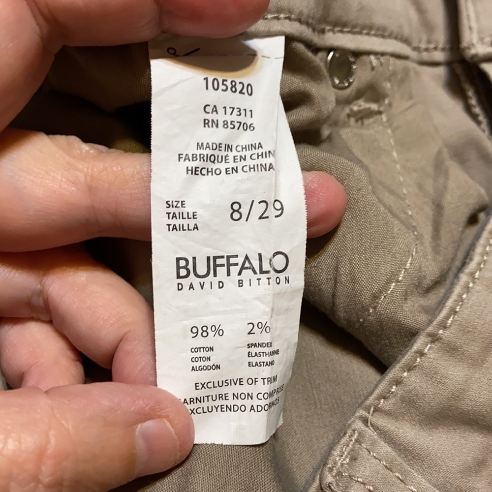 Buffalo David Bitton Hope mid rise stretch skinny pants - Picture 8 of 9